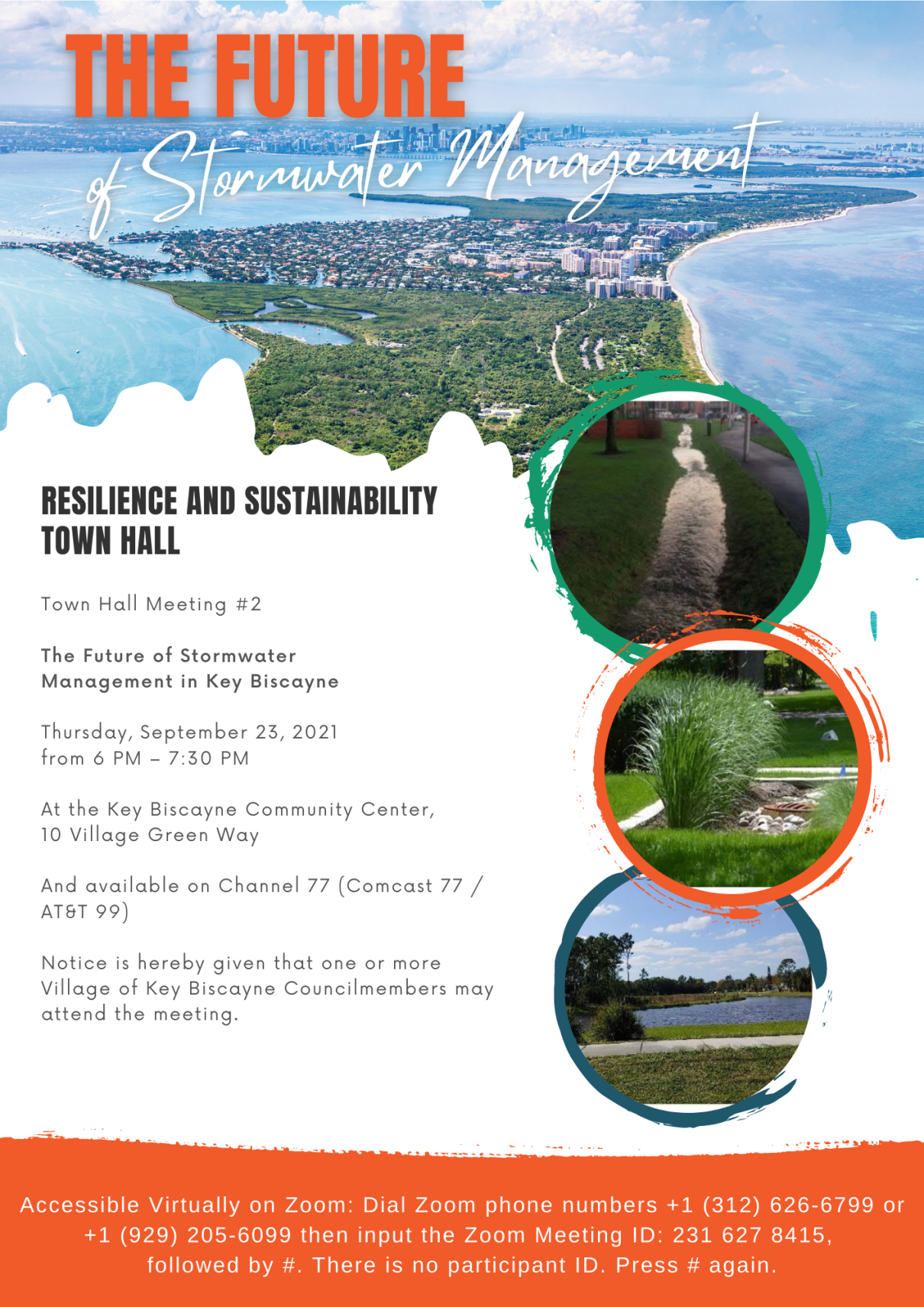 Second Village Town Hall on stormwater issues set for Thursday